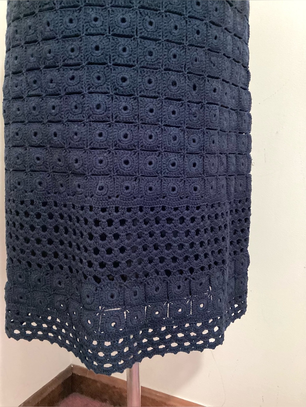 Talbots Collection Crochet Eyelet Lace Skirt Size M - Picture 5 of 16